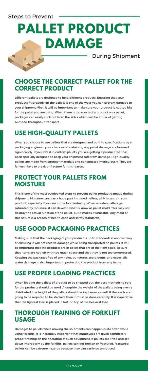 Prevent Pallet Product Damage During Shipment
